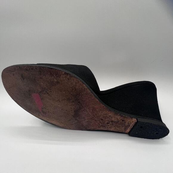 Chanel CC Logo Black Wedges Size 6.5/7 - Picture 7 of 7